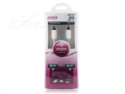 prolinkPMM系列1394b 4pin火线Pmm371-0200连接线转接卡产品图片2-IT168